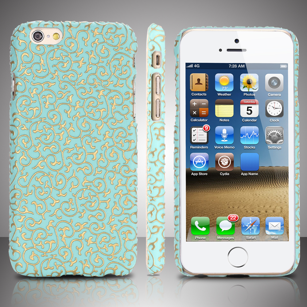 Floral Case - Iphone 6 & Iphone 6s - Mint